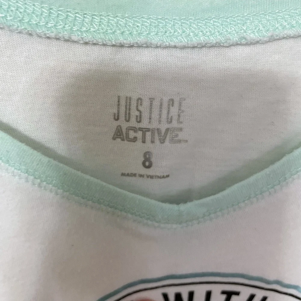 Justice Girls Long Sleeve Shirt Size 8